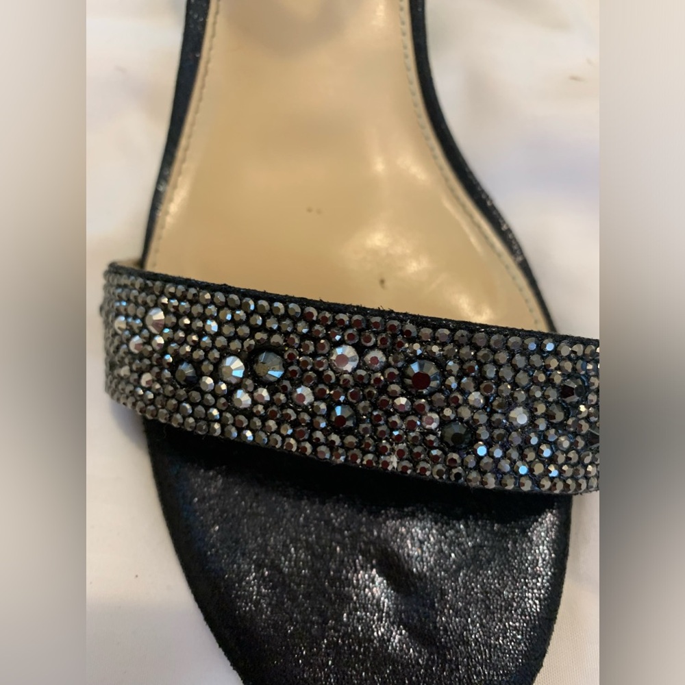 Betsey Johnson size 10 evening sandals. - Picture 8 of 9